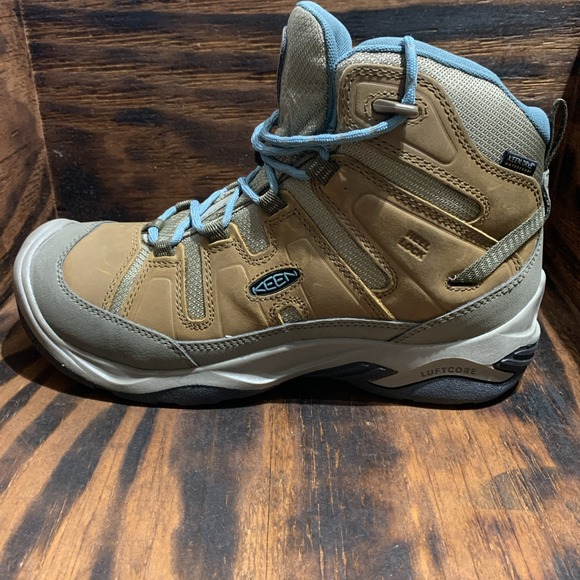 Keen Circadia Mid Waterproof Hiking  Mens Brown Casual Boots 1026769 Size 9.5 - Picture 1 of 8